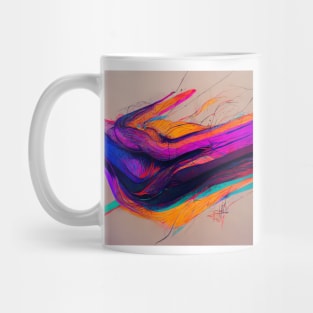 Minimal Abstract Lines #2 Mug